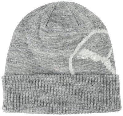 PUMA Men's Circle Cat Golf Beanie Light Gray Heather 026045　Japan