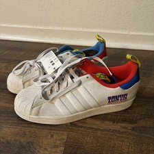 Tenis Adidas Superstar Tony's Chocolonely para hombre talla 8,5 EE. UU. SIN CAJA GX4172