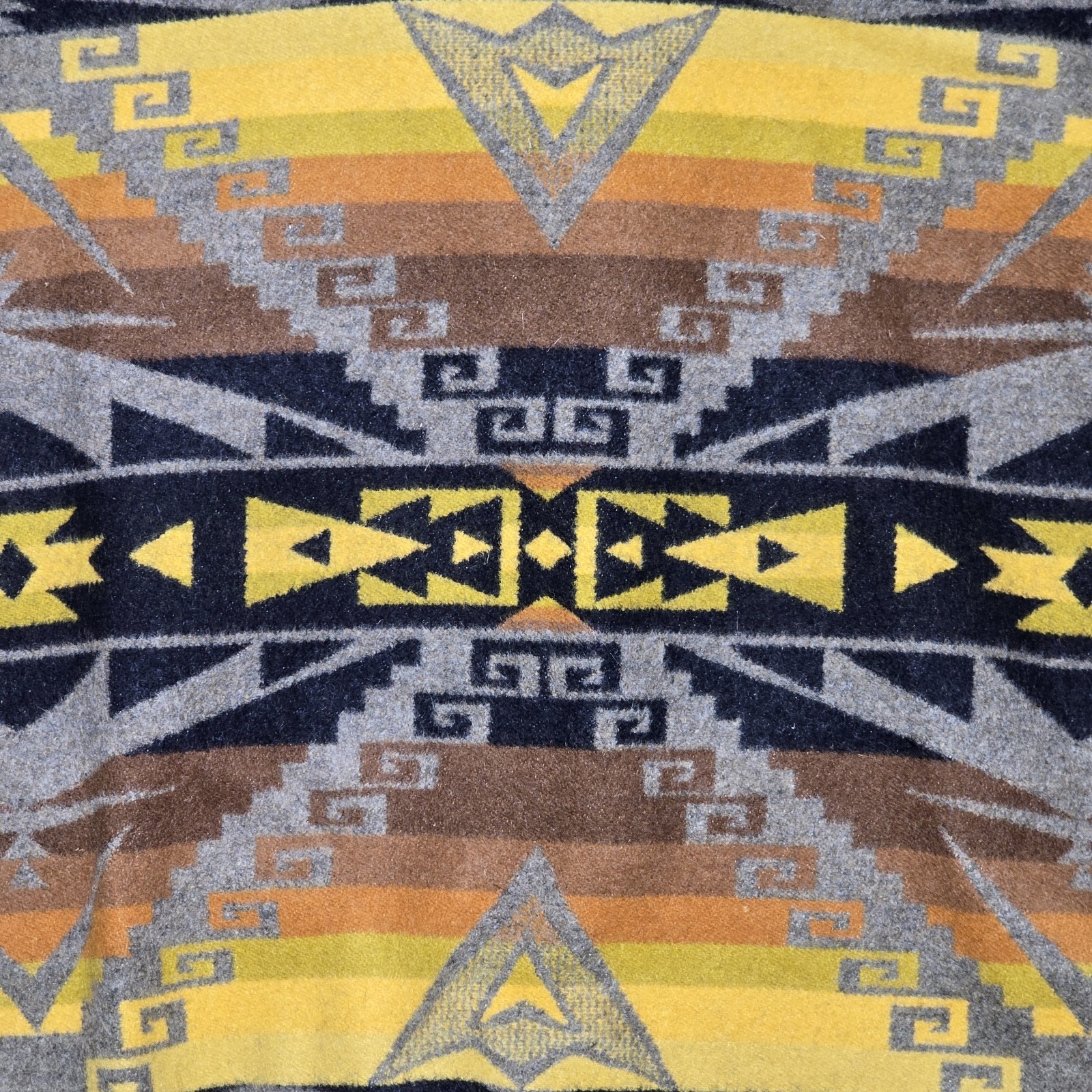 Pendleton aztec geometric design wool bomber jack… - image 6