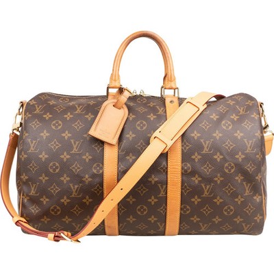 Louis Vuitton Monogram  Keepall 45 Bandoulière Travel Bag    Tasche