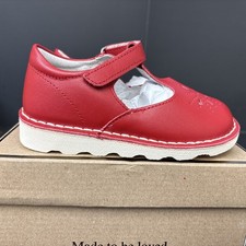L'AMOUR Alix Wedge Mary Jane Red Size 9 Toddler Girls NWB