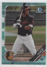 2019 Bowman Chrome Prospects Aqua Refractor 72/125 Yusniel Diaz #BCP-109 08jk