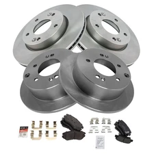 Brake Pad & Rotor Kit Ceramic Fits 2010-2011 Kia Soul