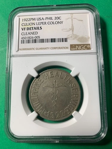 1922 Mexico 20 Centavos Silver — photo from the most recent tracked eBay sale