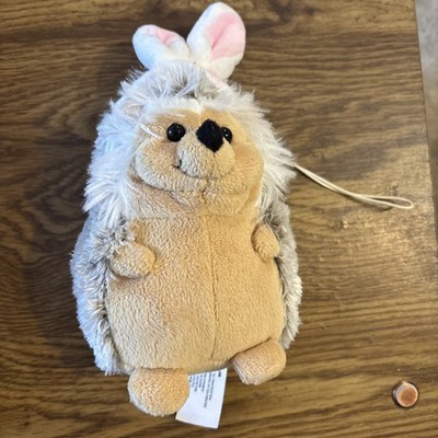 Frankford Candy Co. Plush Hedgehog with Easter Bunny Ears 6''