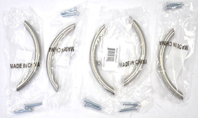Lot of 5 Berenson Alto Uptown Appeal Pull Brushed Nickel 3-3/4'' Center To Center