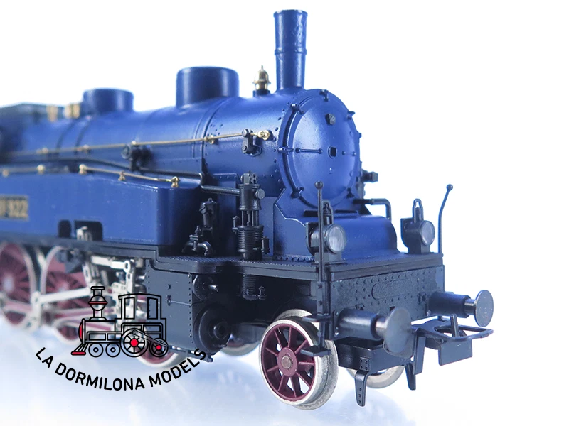 FP1730 H0 =DC LILIPUT Tenderdampflokomotive VI c 922 Baden Blau - S/C - Imagen 3 de 4