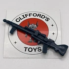 Vintage Star Wars Hoth Imperial Rifle Part Accessory Blue Authentic V.1 #3