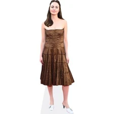 Trew Mullen (Brown Dress) Mini Size Cutout