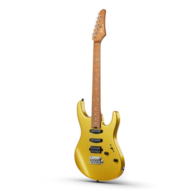 Full Size Donner DST-700 Electric Guitar Glossy Gold