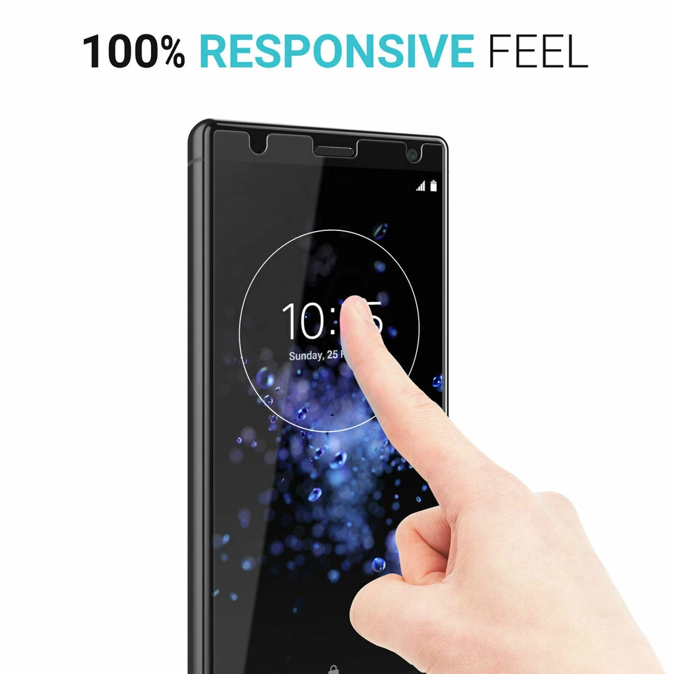 For Sony Xperia X XZ XZ1 XZ2 Z1 Z2 Z3 Z5 P Tempered Glass Screen Protector AU - Image 4 of 4