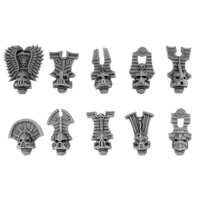 Chaos Egypt Heads 10X Wargame Exclusive Rubric Marines Thousand Sons Marines