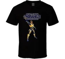 Captain Power Soldiers Of The Future Sci Fi T Shirt