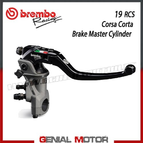 Radial Front Brake Pump Brembo Racing 19Rcs - Pr 19X18-20 Corsa