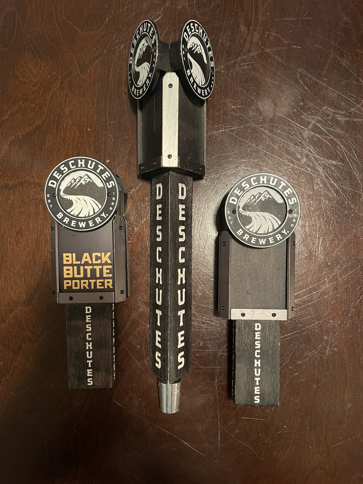 Deschutes Brewery Tri Sided Beer Tap Handle 11.5" and Two Sided 7.5 ...