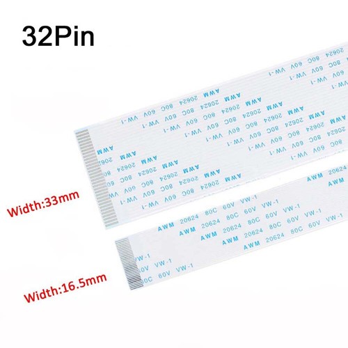 Pitch 1.0mm 9-Pin FFC/FPC Flexible Flat Cable – 20624 Type, 10mm Width, 50mm To 3000mm Length, Unbranded, Made In China