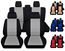 Front And Rear Car Seat Covers Fits 2011-2023 Ford F150 Truck 25 Colors