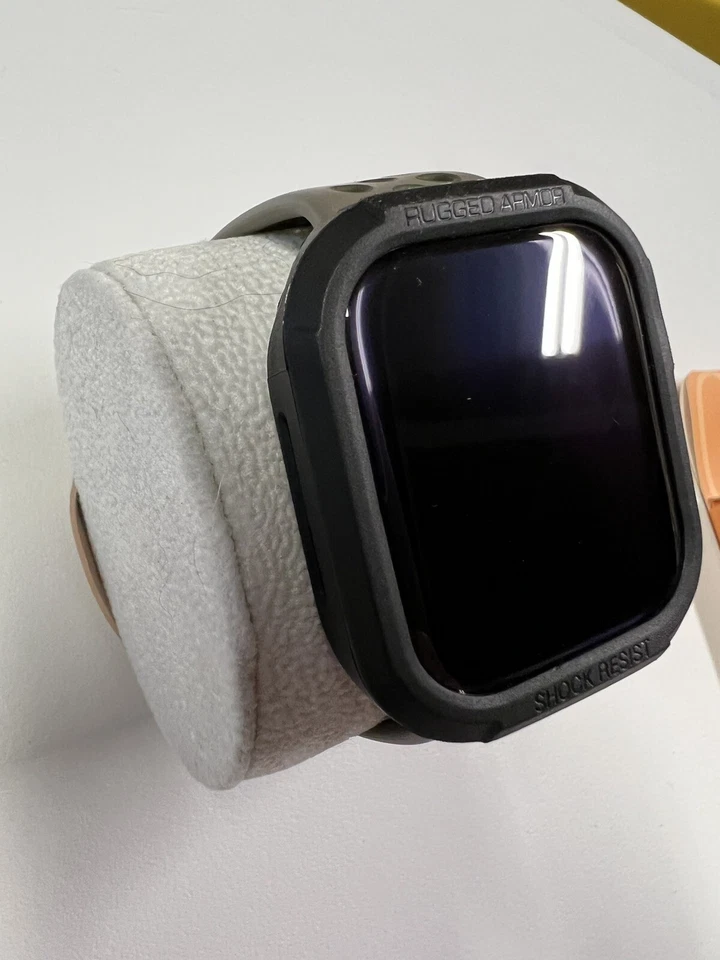 Прочный доспехи чехол для Apple Watch серии 7 6 5 4 TPU бампер чехол 44/45 мм - Изображение 3 из 4