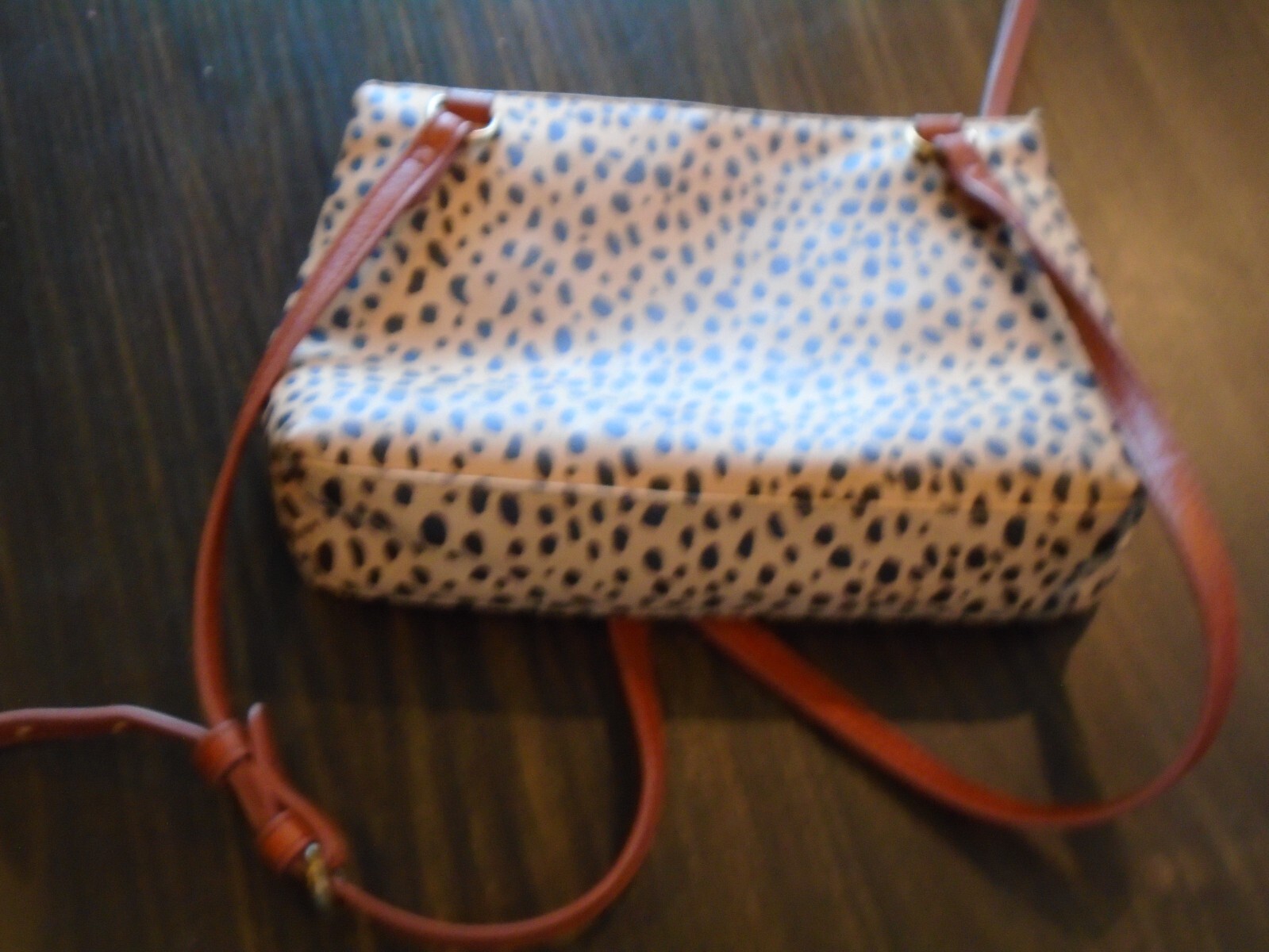 UNIVERSAL THREAD LEOPARD ANIMAL PRINT CROSSBODY S… - image 2