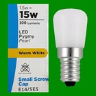 4x 1.5W LED Pygmy Night Light Ultra Low Energy Bulb, SES E14, Small Screw Lamp
