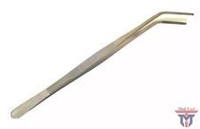 12" BBQ Grill Cvd Tweezer Long Food Tongs Kitchen Chef DIY Tool Stainless Steel
