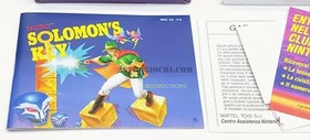 NES NINTENDO GIG SOLOMON KEY GAME VINTAGE 1991 NEW IN BEAUTIFUL BOX MATTEL ITA