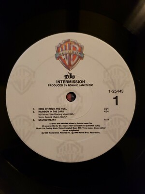 DIO - INTERMISSION LIVE EP VINYL BLACK SABBATH ARTISAN SOUND ORIG