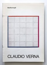 Claudio Verna Galleria Marlborough Roma 1977 Pittura analitica