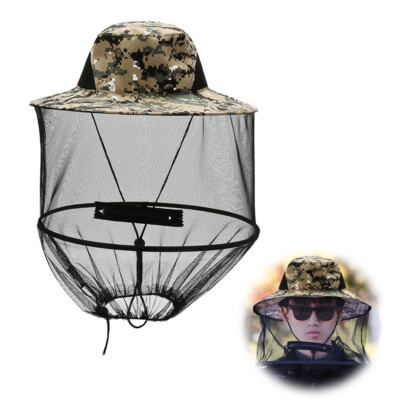 Moskitohut Dschungelhut Mückenhut Hut Mesh Mit Mückennetz Angeln Sonnenhut Jagd