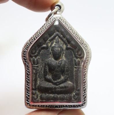 LP TIM BLESS 1972 BLACK PHRA KHUNPAEN PONG PRAI KUMAN MAGIC TAKRUT GUMAN AMULET