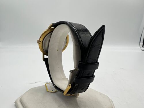 u053 Mathey Tissot 1960s Grand Prix 10k Gold Plated Wrist Watch - Picture 3 of 5