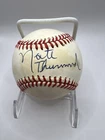 Golden State Warriors Nate Thurmond Signed Autographed Giamatti NL Baseball Auto