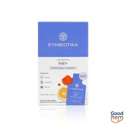 CYMBIOTIKA Premium Liposomal NAD+ Liquid Enhanced Absorption Supplement - 12pk