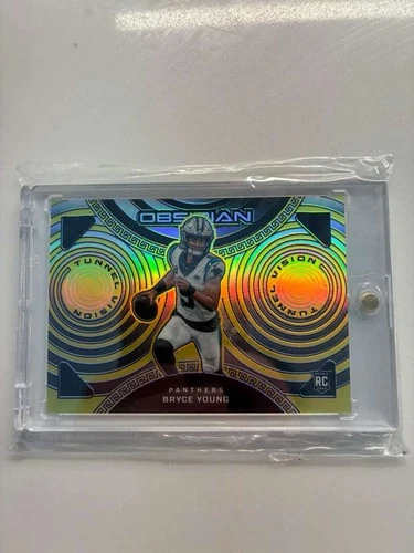 2023 Panini Obsidian - Tunnel Vision Bryce Young Gold /10