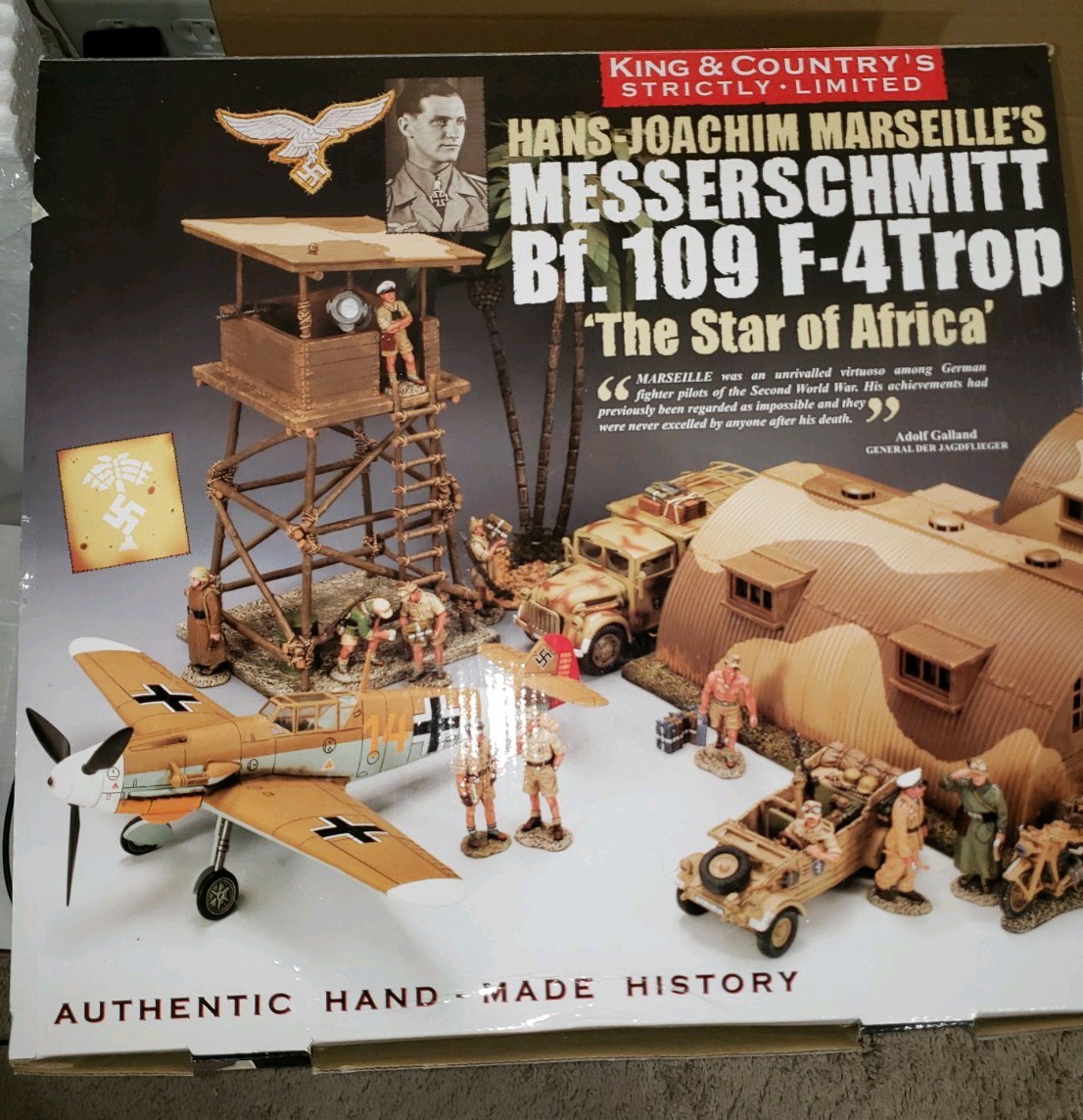 KING & COUNTRY WW2 STRICTLY LIMITED AK071 (SL) Bf 109 F-4 NIB