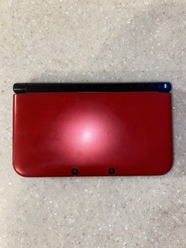 Nintendo 3DS XL Handheld System Red w/4 Games and Charger