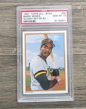 1987 TOPPS ALL-STAR BARRY BONDS GLOSSY SET #30 PSA 10