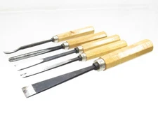 Great Set Of 5 High Quality Carving Chisels T14538
