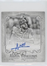 2018 Topps Gypsy Queen Mini Rookie Black & White 44/50 Amed Rosario Auto 0ja2