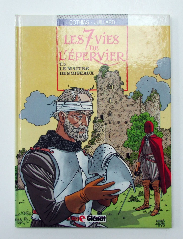 (Juillard) Les 7 vies de l’épervier, Le maître des oiseaux, EO, TBE, dédicacé - Photo 2/4