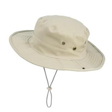 Kids Sun Hats for Boys Girls Bucket Hat UPF 50 UV Protection 1 Pack-beige