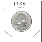 1950 D - Washington Quarter