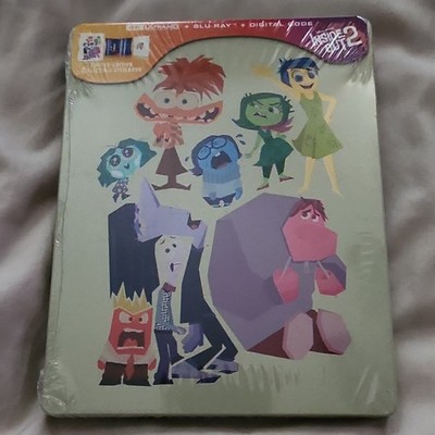 Disney/Pixar Inside Out 2 (2024) 4K UHD Blu-ray Steelbook w/ Digital + Bonus