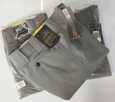 NEW Mizuno Baseball YOUTH LARGE/CHARCOAL GREY Pants Hemmed Bottom NWT