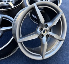 20" OEM FERRARI F8 488GTB FORGED GRIGIO CORSA WHEELS 488 458 SPEEDLINE RIMS