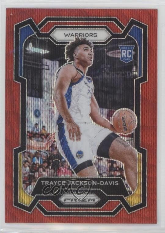 2023-24 Panini Prizm Ruby Wave Prizm Trayce Jackson-Davis #148 Rookie RC 0j9t
