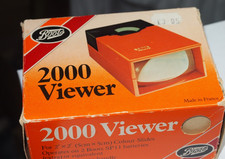 Vintage Boots 2000 Slide Viewer Boxed - Blue - France
