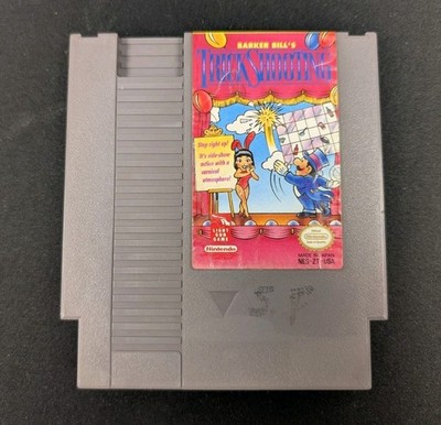 Barker Bill's Trick Shooting (NES, 1990) Game Only | Tested | Authentic