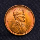 1909 P Lincoln Wheat Penny Cent ~Uncirculated~ *Red Toned*