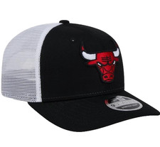 CHICAGO BULLS NBA NEW ERA 9SEVENTY STRETCH-SNAP TRUCKER SNAPBACK HAT CAP
